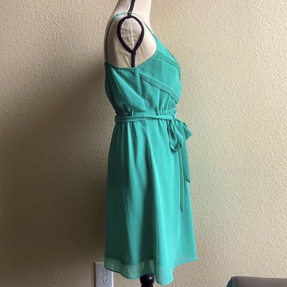 VELVET OAK MINT GREEN ADJUSTABLE STRAPS SUNDRESS - Picture 4 of 7